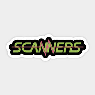 scanners 1981 Sticker